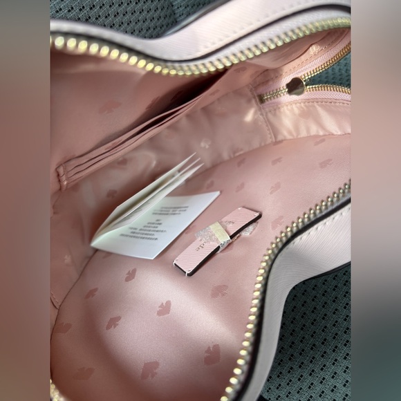 Kate Spade Love Shack Heart Pink Crossbody - Picture 7 of 10